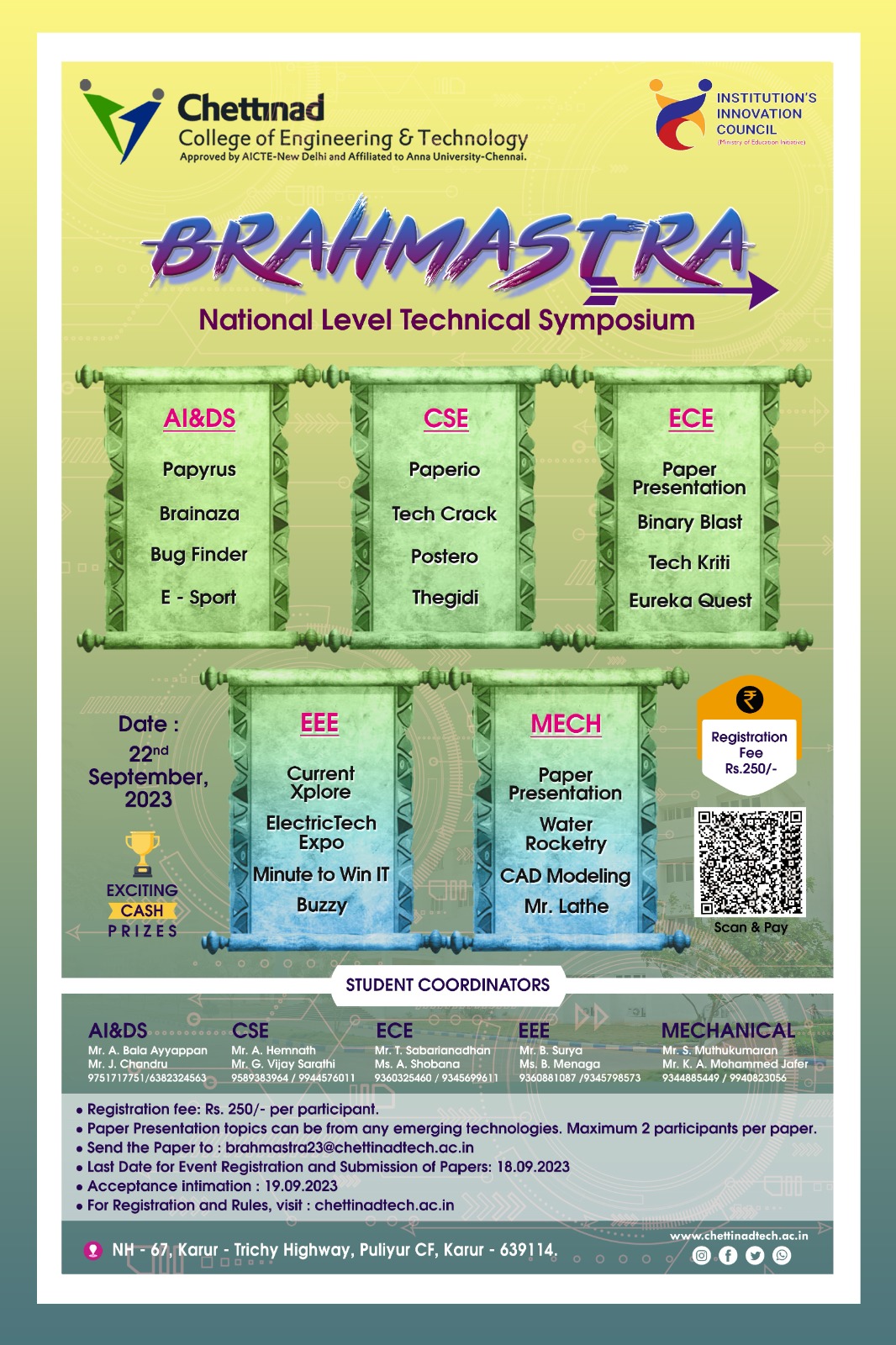 Bramahstra 2k23